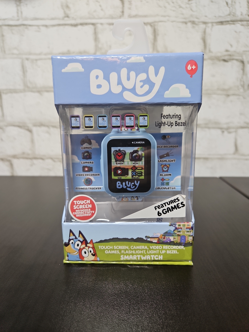 Bluey Smart Watch Touch Screen, Camera, Games Ages 6+ New In Box